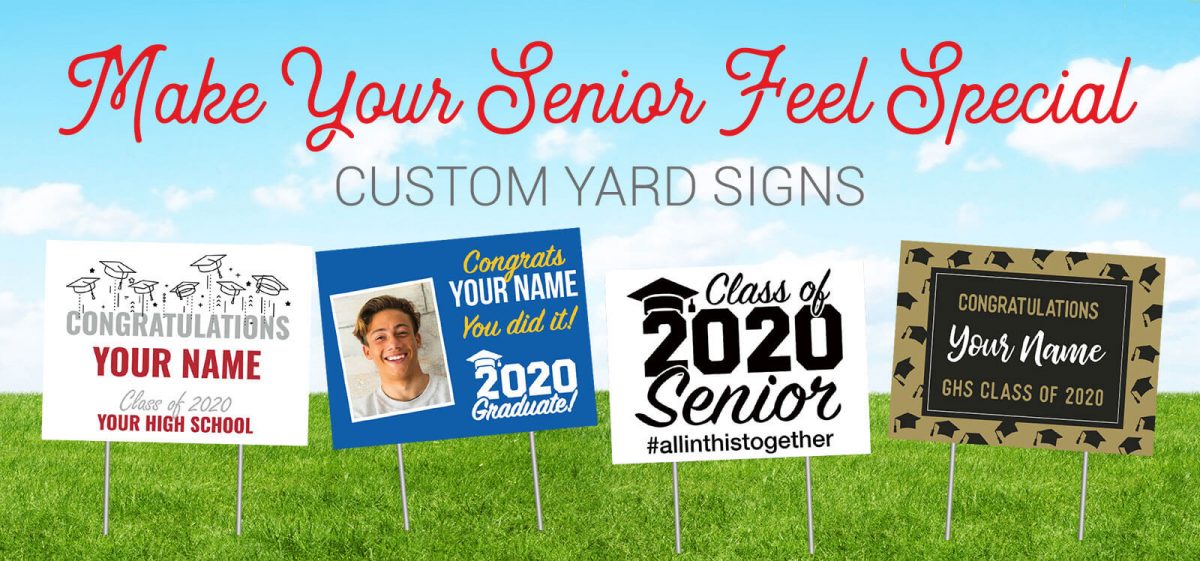 Custom Senior Yard Signs