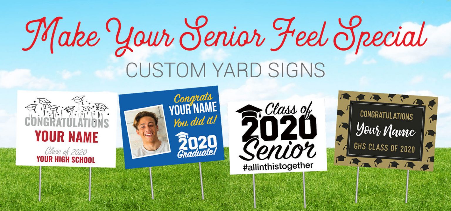 Custom Senior Yard Signs > Easy Online Builder > Hightower Graphics